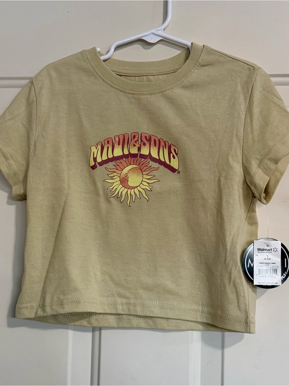 Maui & Sons Girls S 6/6X Cosmic Vibes Graphic Tee NWT